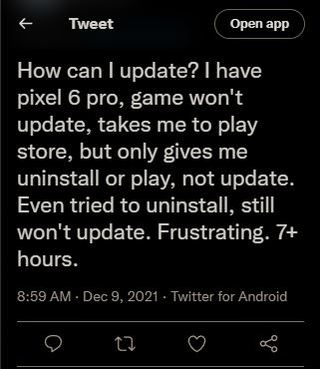 Google Pixel 6&#038;6 Pro 앱이 로드되지 않거나 업데이트가 보류 중인 버그 표면에 스택됩니다.  Android12 업데이트 후 Pixel 3/3XL에 대해서도 비슷한 보고서가 있습니다., 시보드 블로그