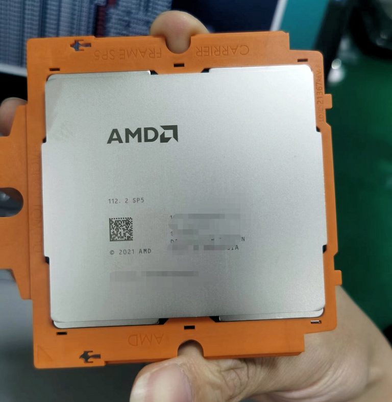 AMD Zen4EPYC &#8216;Genoa&#8217; CPUforSP5 소켓 프로토타입 사진, 시보드 블로그