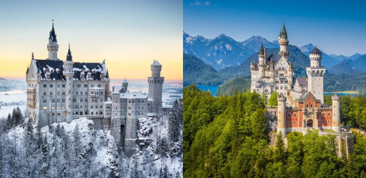 지구상에서 가장 인기있는 관광지의 여름 vs 겨울 풍경, 시보드 블로그