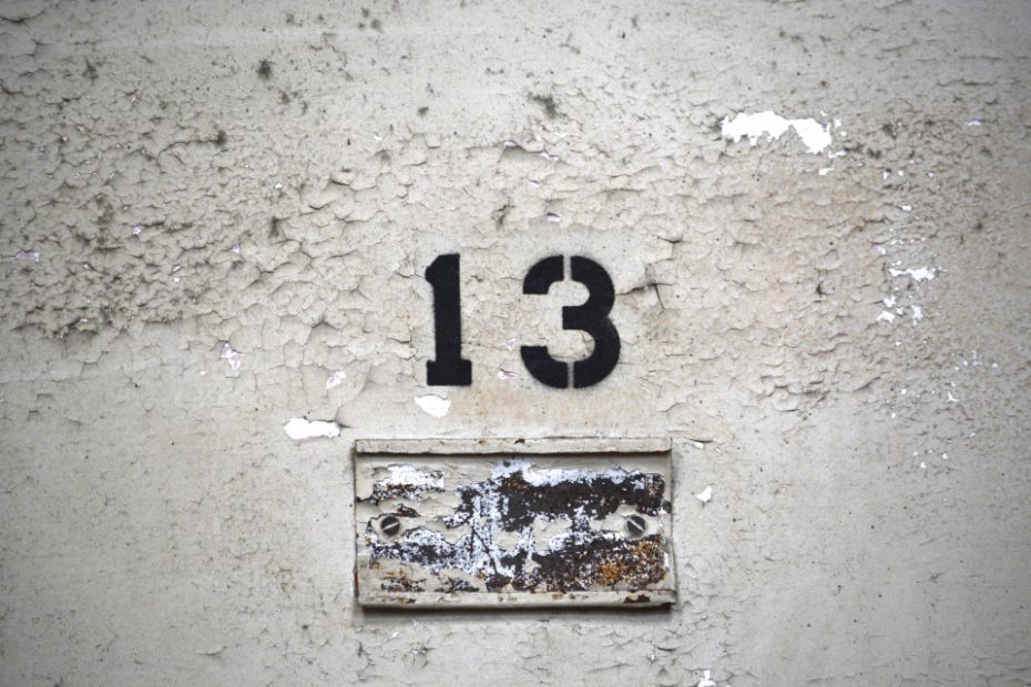숫자 13과 관련된 음모와 행운에 관한 믿음, 시보드 블로그